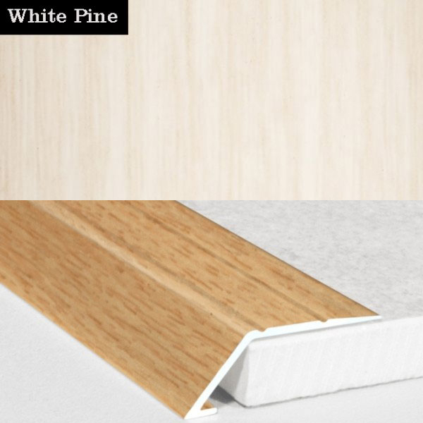 Aluminium Wood Effect Self Adhesive Door Threshold Ramp