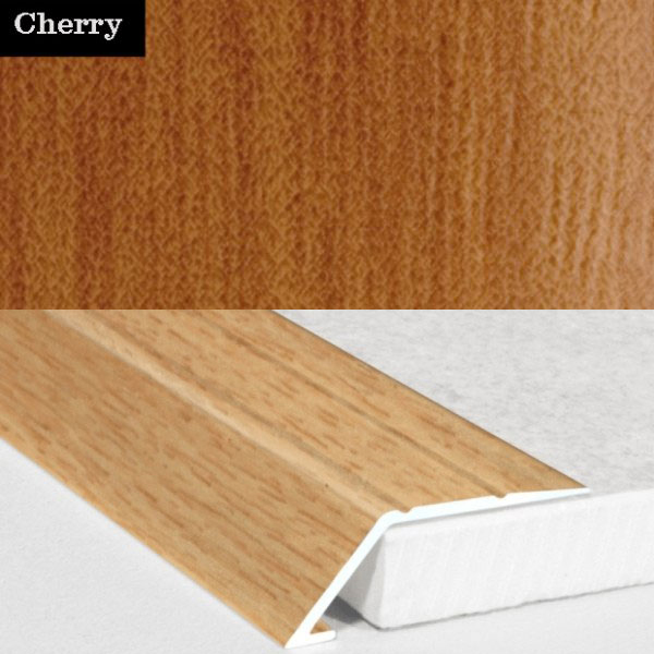 Aluminium Wood Effect Self Adhesive Door Threshold Ramp