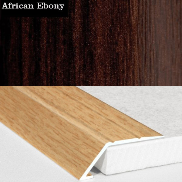 Aluminium Wood Effect Self Adhesive Door Threshold Ramp