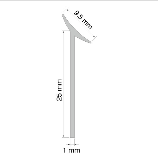 Self Adhesive UPVC Flexible Worktop Seal Strip Trim 9.5mm Thick