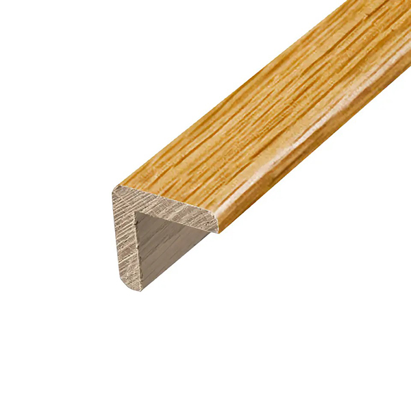 Solid Oak Corner Moulding Beading Cushion Profile For Stairs, Steps 21mm x 21mm