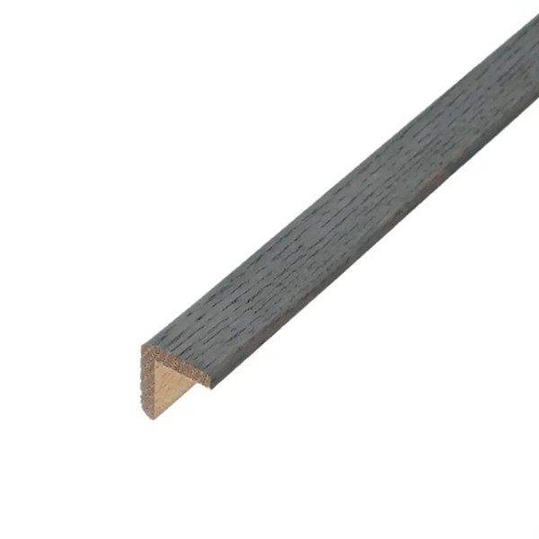 Solid Oak Corner Moulding Beading Cushion Profile For Stairs, Steps 21mm x 21mm